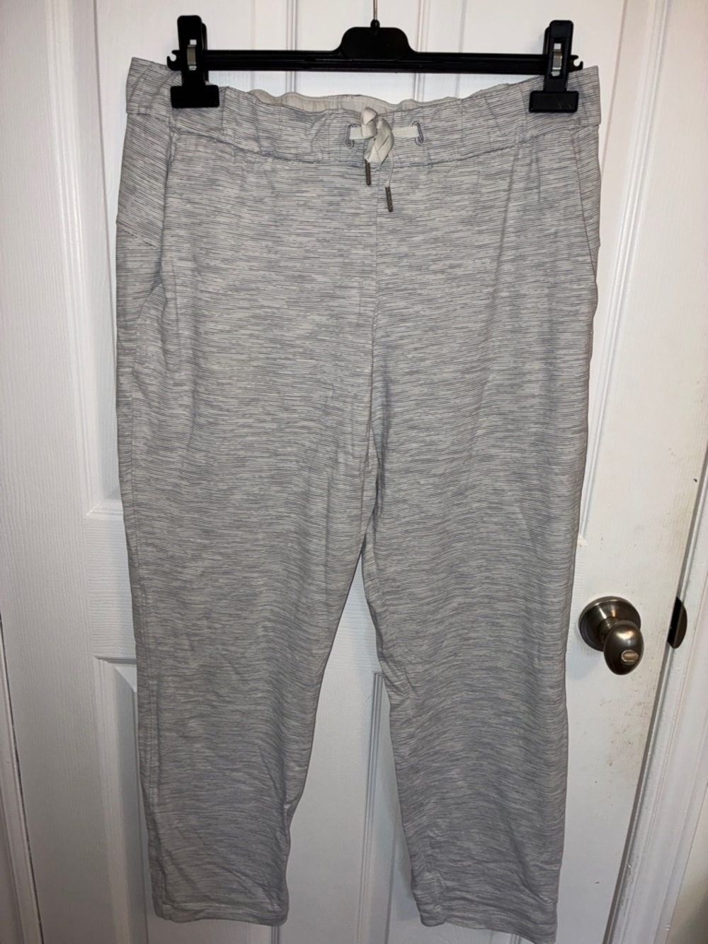 lululemon athletica Light Gray Heather Jogger Pants